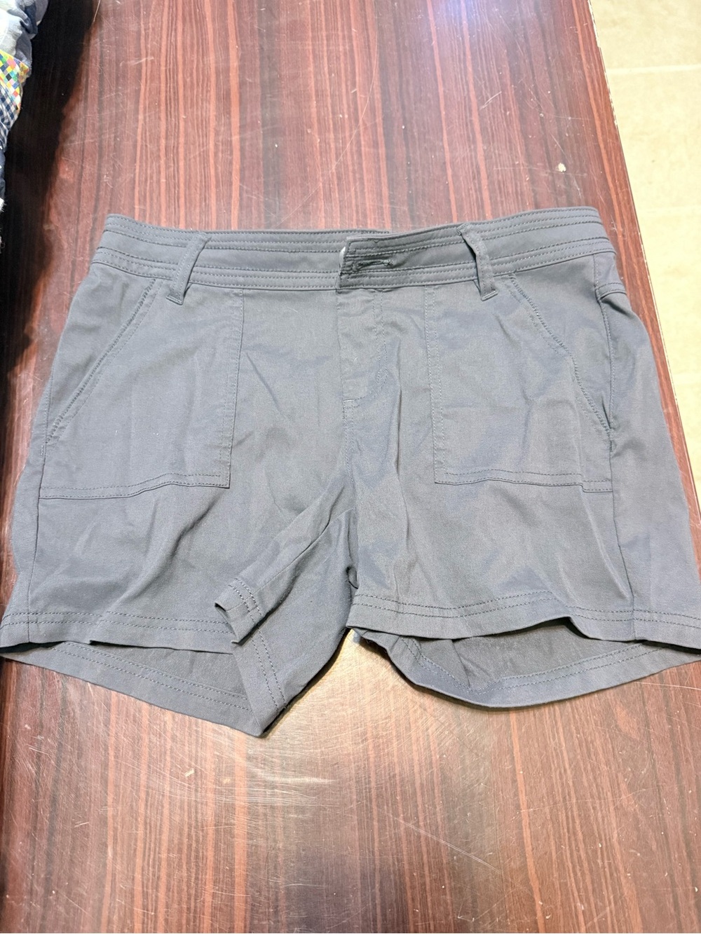 Prana Women's Slate Gray Athletic Shorts